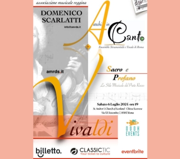 Vivaldi sacro e profano alla Chiesa Scozzese