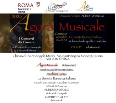 Primo Concerto della Rassegna Agorà Musicale - La Sonata Barocca Italiana